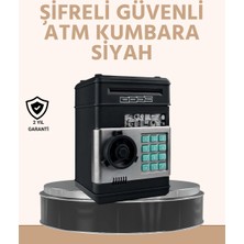 DS LLC Işıklı Sesli Şifreli Atm Görünümlü Kasa Kumbara