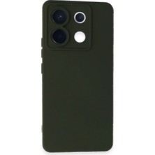 DS LLC Xiaomi Redmi Note 13 Pro 5g Kılıf Nano Içi Kadife Silikon - Koyu Yeşil