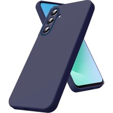 DS LLC Samsung Galaxy S26 Nano Içi Kadife Silikon - Lacivert