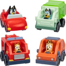ds llc bluey 18066 bluey figürlü mini araçlar - asorti(belirtilen , tekli satış ıçin adet �