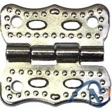 DS LLC Papatya Menteşe - Küçük 20X20 Mm, Nikel, 1 Adet