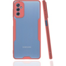DS LLC Samsung Galaxy M52 5g Kılıf Platin Silikon - Pembe