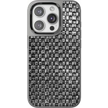 DS LLC Venco Apple Iphone 15 Pro Max Brand Kapak - Gümüş