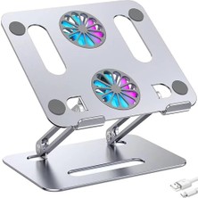 DS LLC Çift Fanli Laptop Stand ZR750