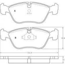 Valeo Dpmix-Hb Ön Balata Volvo 850 2.0 2.3 T5 2.5 91-96 S70 2.3 2.4 2.5 97-00 V70 97-00 C70 2.0t 97-02 272343-30648381-9485267-30793799