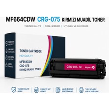 Canon CRG-075 Çipsiz Muadil Toner Kırmızı MF651CDW - LBP646CDW