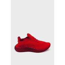 Bulldozer Unisex Triko Sneakers Spor Ayakkabı Kırmızı BUL-231404