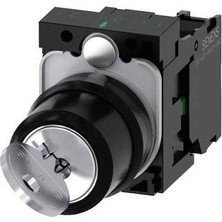 Siemens 3SU1100-4BF11-1BA0 Sırıus Act Anahtarlı Seçici Şalter | 22MM | 2 Konum | 1no | SB30