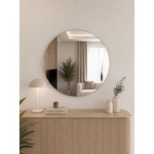 Effe Yapı Dekor 80 cm Çerçevesiz Yuvarlak Ayna