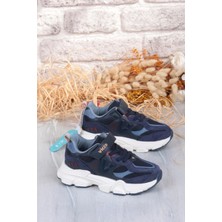 Vicco 346.F25K.200 Wild Lacivert Sneaker Erkek Çocuk Ayakkabı