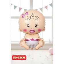 Baloncu Nene Kız Çocuk Folyo Balon Baby Shower Parti Cinsiyet Belirleme Cinsiyet Partisi Malzemeleri Balonları