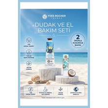Yves Rocher Dudak ve El Bakım Seti Hindistan Cevizi Dudak Balmı 4.8 G Nemlendirici El Kremi 30 ml