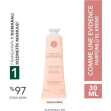 Yves Rocher Comme Une Evidence Parfümlü El Kremi 30 ml Vegan Nemlendirici Bakım Kadın