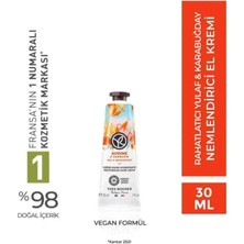 Yves Rocher El Kremi – Nemlendirici & Besleyici – Yulaf & Karabuğday Özlü, Vegan 75 ml