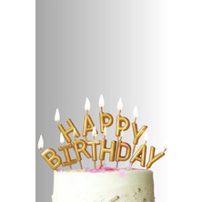 Baloncu Nene Happy Birthday Gold Mum Pasta Mumu Çoklu Paket Doğum Günü Özel Gün