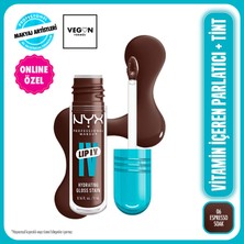 NYX Professional Makeup Lıp I.v. Vitamin Içeren Parlatıcı + Tint - 06 Espresso Soak