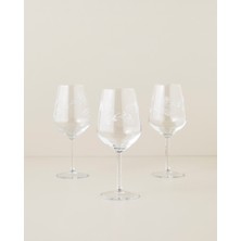 English Home Glace Cam 3'lü Kadeh 490 ml Şeffaf