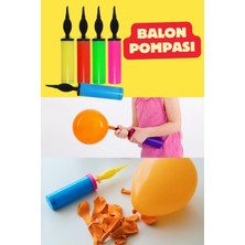 Baloncu Nene Balon Şişirmek Için Pompa Balon Pompası Balon Şişirme Aparatı Pompası Doğum Günü Süs