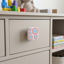 Eymen Yapı Çocuk Odası Mobilya Kulp Dolap Düğme Kare No:63