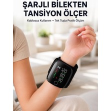 OEMTR Otomatik Bilekten Tansiyon Ölçer Şarjlı Dijital Ölçüm Cihazı