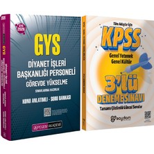 Pegem Akademi Yayıncılık 2026 Gys Diyanet Işleri Başkanlığı Görevde Yükselme Sınavı Konu Anlatımlı Soru Bankası