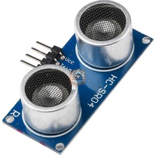 Meon Robotik Otomasyon Ultrasonik Sensör HC-SR04 2-400CM Mesafe Ölçüm Modülü Arduino Robotik Kullanım