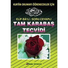 Renklime Soru-Cevaplı Tam Karabaş Tecvidi (Büyük Boy)