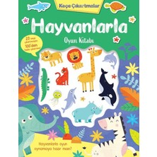 Renklime Keçe Çıkartmalar - Hayvanlarla Oyun Kitabı