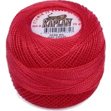 Just Cheap Store Kaplan Etamin ve Kanaviçe Ipi 8 No Kod/renk: Nar Çiçeği - Mudanis