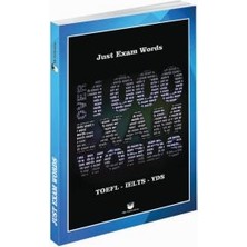 Renklime Just Exam Words - Toefl, Kpds, Üds, Ielts, Yds
