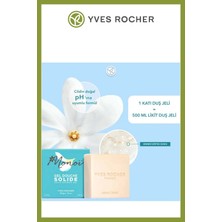Yves Rocher Monoi Katı Duş Jeli Nemlendirici Vegan Sls Sles Içermez 100 gr Egzotik Koku