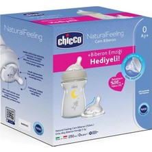 TeknoKapsül Chicco Naturalfeelıng Cam Biberon 0AY 250ML Biberon Emziği 2AY