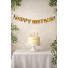 Baloncu Nene Safari Temalı Happy Birthday Banner – Doğum Günü Parti Süslemesi