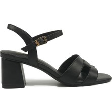 Nine West Nadıra 6fx Siyah Kadın Comfort Sandalet