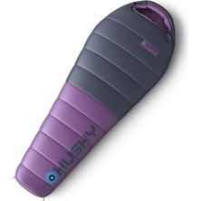 Husky Drape Ladies -20C Kuş Tüyü Uyku Tulumu (Mavi/pembe)