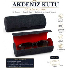 Akdeniz Kutu Oval Gözlük Kutusu
