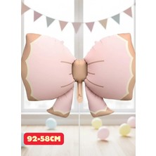 Baloncu Nene Pembe Fiyonk Folyo Balon Doğum Günü Folyo Balon Karekter Folyo Çocuk Doğum Günü Balon