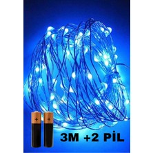 Baloncu Nene 3 M Peri LED Pilli +3 Pil Özel Gün Doğum Günü