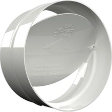 Raksan Klape Geri Dönüşümlü Hava Çekvalf 100 mm