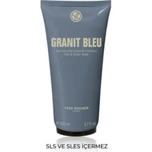 Yves Rocher Yeni Erkek Saç ve Vücut Şampuanı 200 ml Bergamot ve Vetiver Notalı Parfümlü Bakım