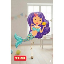 Baloncu Nene Deniz Kızı Folyo Balon Doğum Günü Folyo Balon Karekter Folyo Balon Çocuk Doğum Günü Balon
