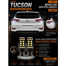 Duolight Hyundai Tucson Uyumlu T15 W16W Beyaz LED Geri Vites Ampulü Canbus 2 Adet
