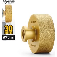 SGS2798 M14-75X30 mm Vakum Elmas Mermer Granit Tarama Diski