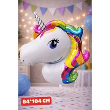 Baloncu Nene Unicorn Folyo Balon Doğum Günü Folyo Balon Karekter Folyo Balon Çocuk Doğum Günü Balon