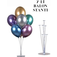 Baloncu Nene 7 Li Balon Stantı Doğum Günü Kutlama Süs ve Malzemesi