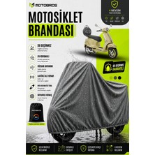 Motobros Vespa Primavera 150 Motosiklet Branda (En Kalın) Kumaş Ömürlük Kullanım