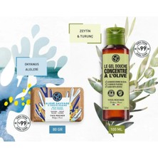 Yves Rocher Zeytin-Turunç ve Okyanus Tazeliği Duş ve Bakım Seti - Duş Jeli 100ML + Katı Sabun 80 gr