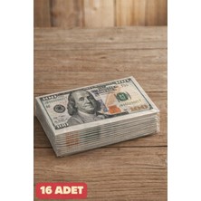 Baloncu Nene Dolar Desenli Peçete 16 Adet Parti Doğum Günü Masa Süsleme Konsepti