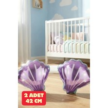 Baloncu Nene 2 Adet Pembe Deniz Kabuğu Istiridye Folyo Balon Doğum Günü Deniz Kızı Için Çocuk Doğum Günü Balon