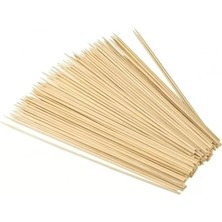 Just Cheap Store Ahşap Çöp Şiş Çubuğu 25 cm - 50 Adet Mudanis
